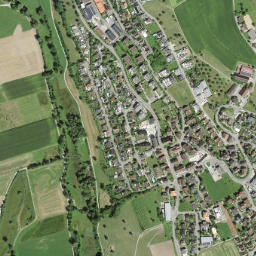 Oberlunkhofen map(satellite map)