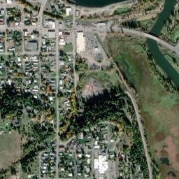 Saint Maries map(satellite map)