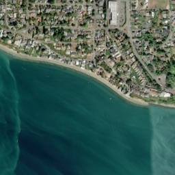 Browns Point map(satellite map)