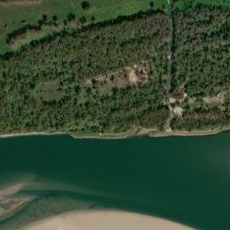 8th Street Southwest, Washburn, ND High Resolution Satellite Map