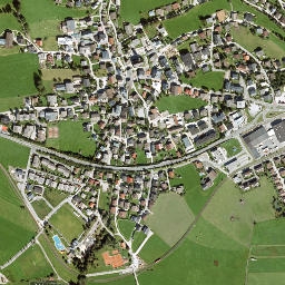 Piesendorf map(satellite map)