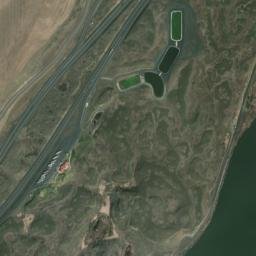 Interstate 90, Sprague, WA 99032, USA High Resolution Satellite Map