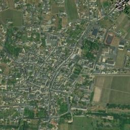 Bourgueil map(satellite map)