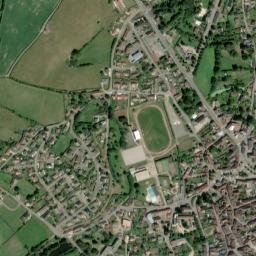 Saulieu map(satellite map)