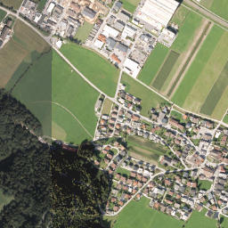 Polling in Tirol map(satellite map)