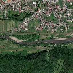 Rebrişoara map(satellite map)