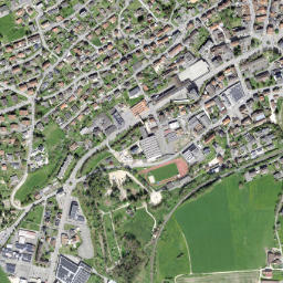 Moutier map(satellite map)