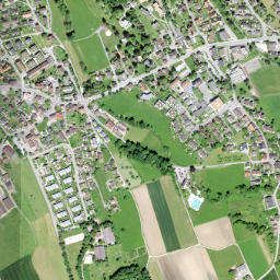Obfelden map(satellite map)