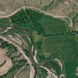 1524 Millegan Road Great Falls MT High Resolution Satellite Map