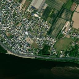 Villebernier map(satellite map)