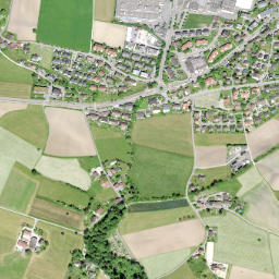 Wolfhausen map(satellite map)