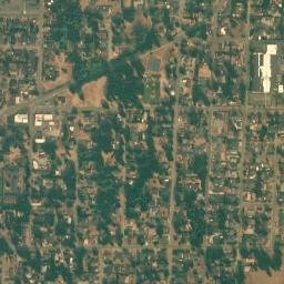 Milton map(satellite map)