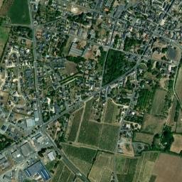 Martigné-Briand map(satellite map)