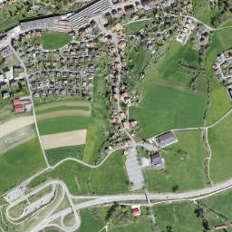 Reconvilier map(satellite map)