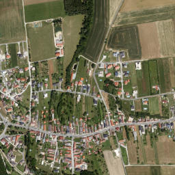 Hannersdorf map(satellite map)