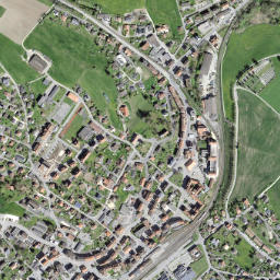 Tavannes map(satellite map)