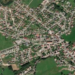 Charquemont map(satellite map)
