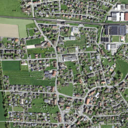 Deitingen map(satellite map)
