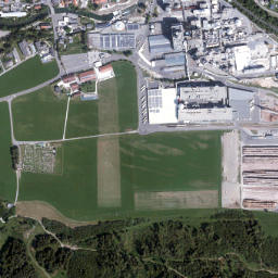 Pöls map(satellite map)