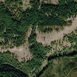 Benewah County map(satellite map)