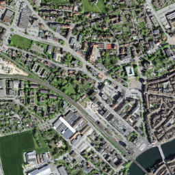 Bezirk Solothurn map(satellite map)