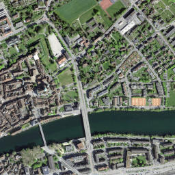 Solothurn map(satellite map)