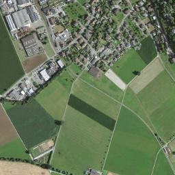 Büron map(satellite map)