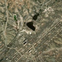Zhambyl map(satellite map)