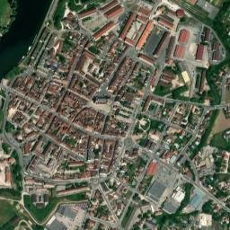 Auxonne map(satellite map)
