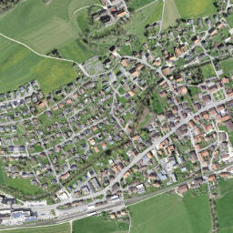 Courtelary map(satellite map)