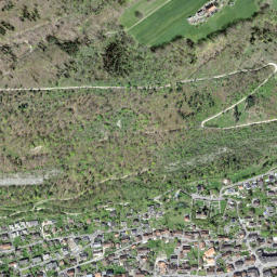 Pieterlen map(satellite map)