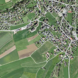 Melchnau map(satellite map)
