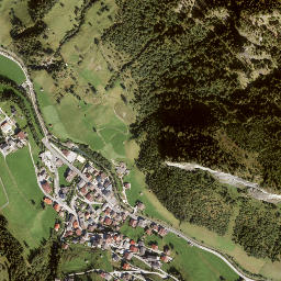 Hüttschlag map(satellite map)