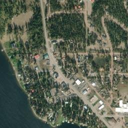 Seeley Lake map(satellite map)