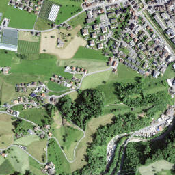 Siebnen map(satellite map)