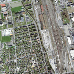 Buchs map(satellite map)