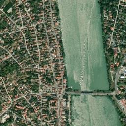 Ráckeve map(satellite map)