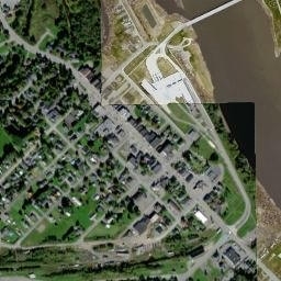 Van Buren map(satellite map)