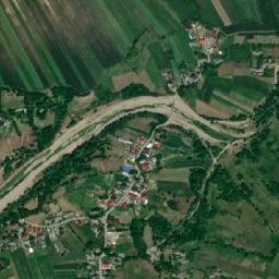 Comuna Petricani map(satellite map)
