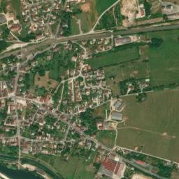 Orchamps map(satellite map)