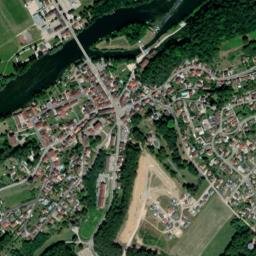 Fraisans map(satellite map)