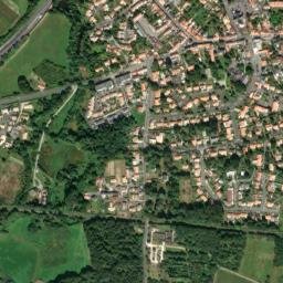 Bouaye map(satellite map)