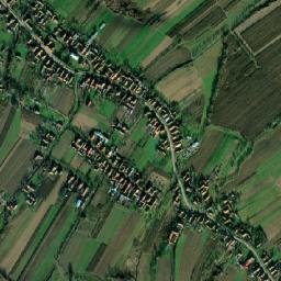 Comuna Brusturi map(satellite map)