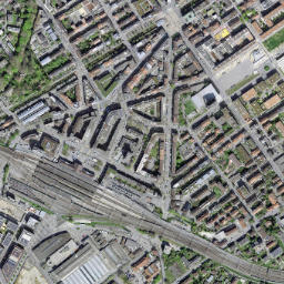Biel/Bienne map(satellite map)