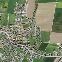 Koppigen map(satellite map)