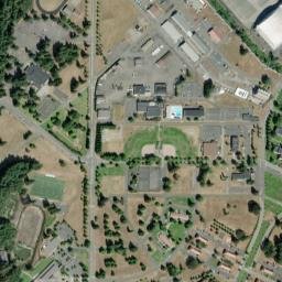 McChord Air Force Base map(satellite map)