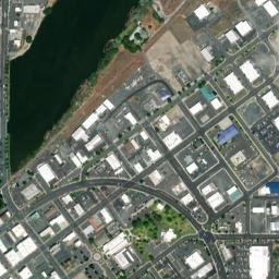 Moses Lake map(satellite map)