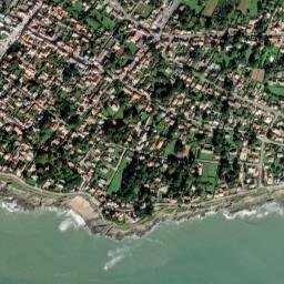Préfailles map(satellite map)