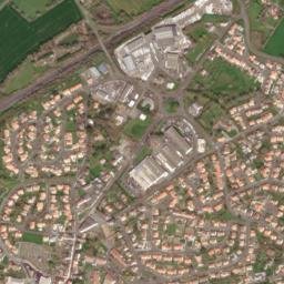 Trémentines map(satellite map)