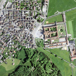 Einsiedeln map(satellite map)